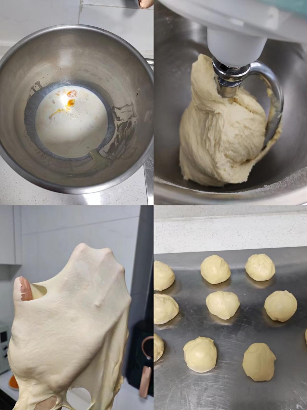 纯奶手撕吐司的做法 步骤1