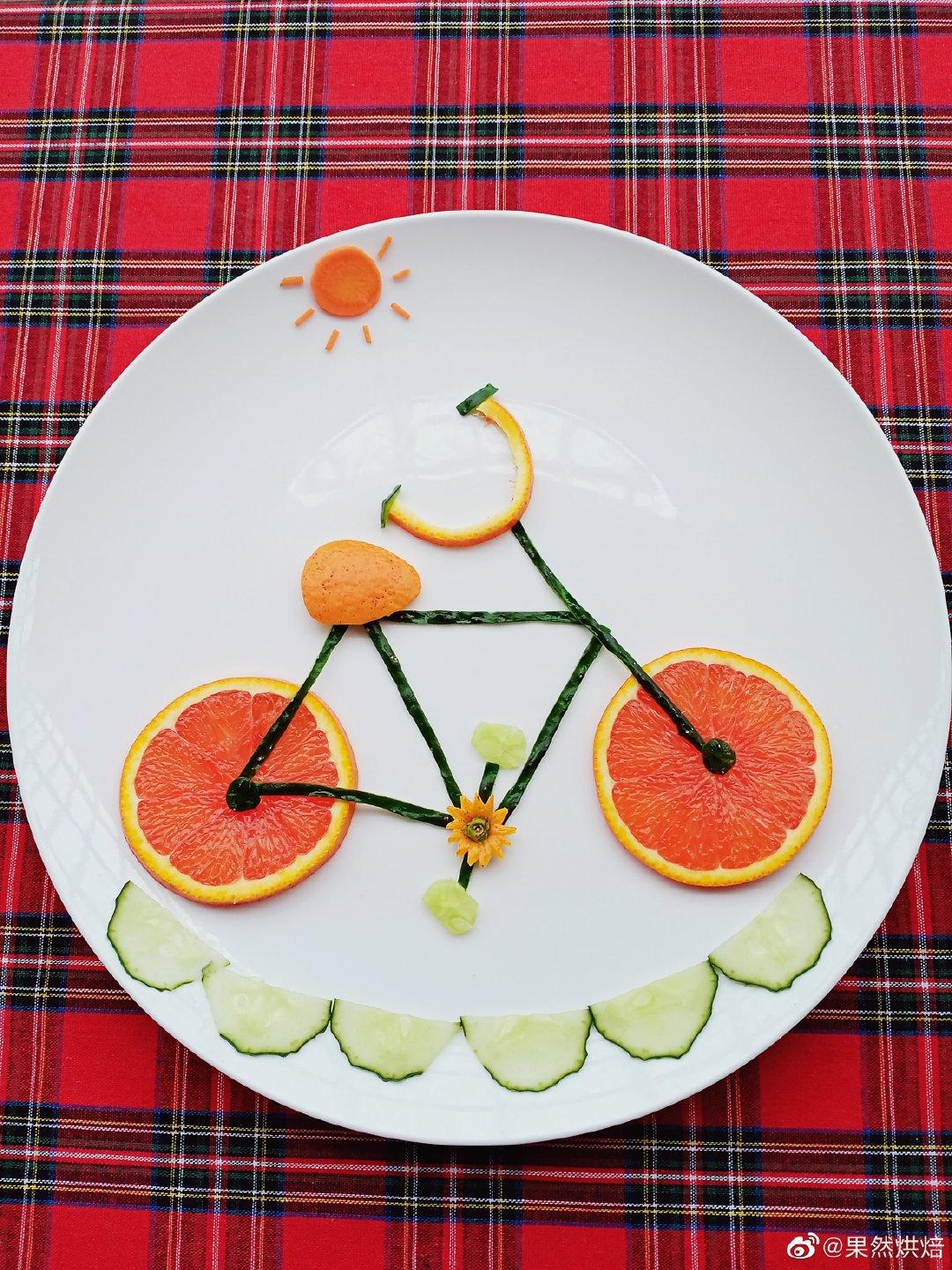 儿童早餐水果拼盘