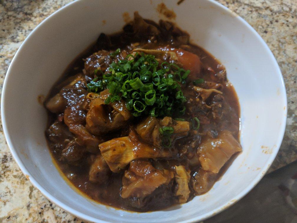 番茄牛筋锅【曼达小馆】2017年夜饭