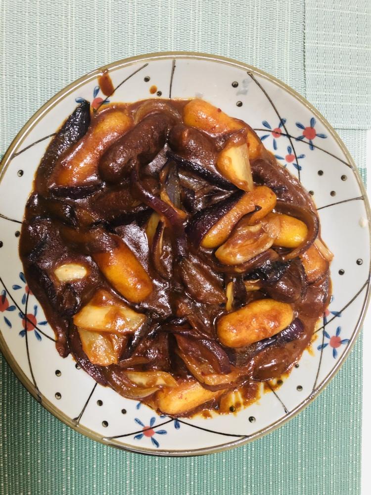 简易版韩式炒年糕的做法