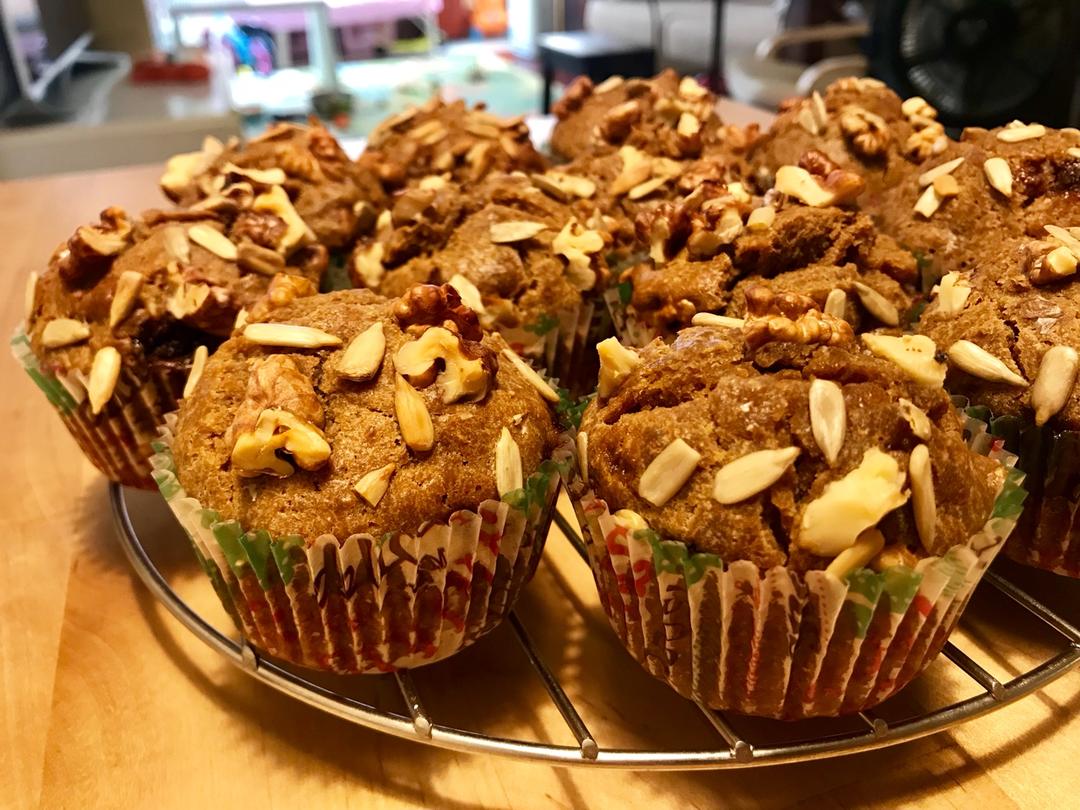 星巴克的全麦核桃麦芬