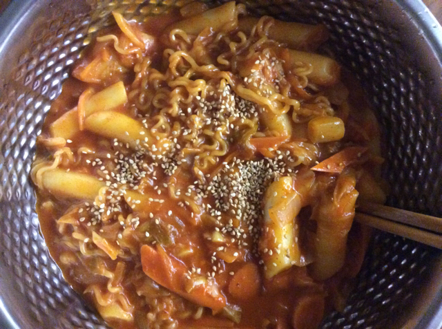 韩式辣炒年糕（or网红芝士套路之芝心年糕）