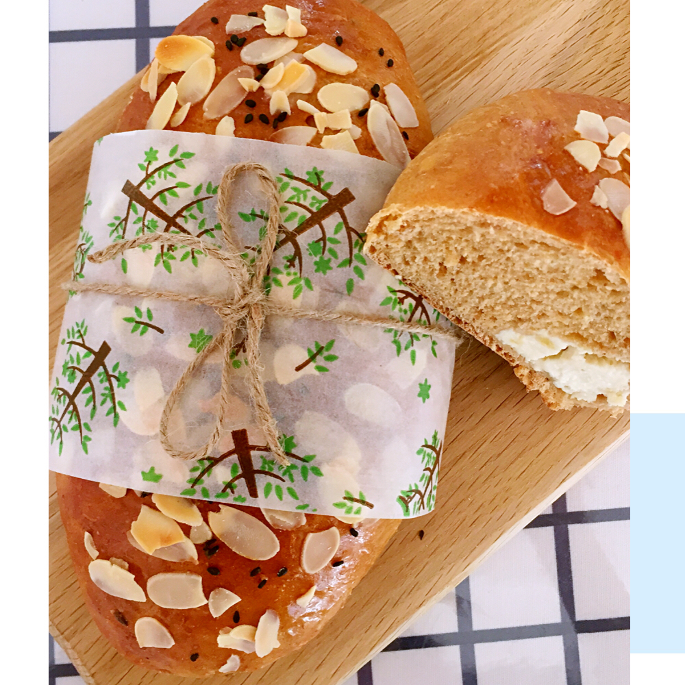 全麦杂粮乳酪面包