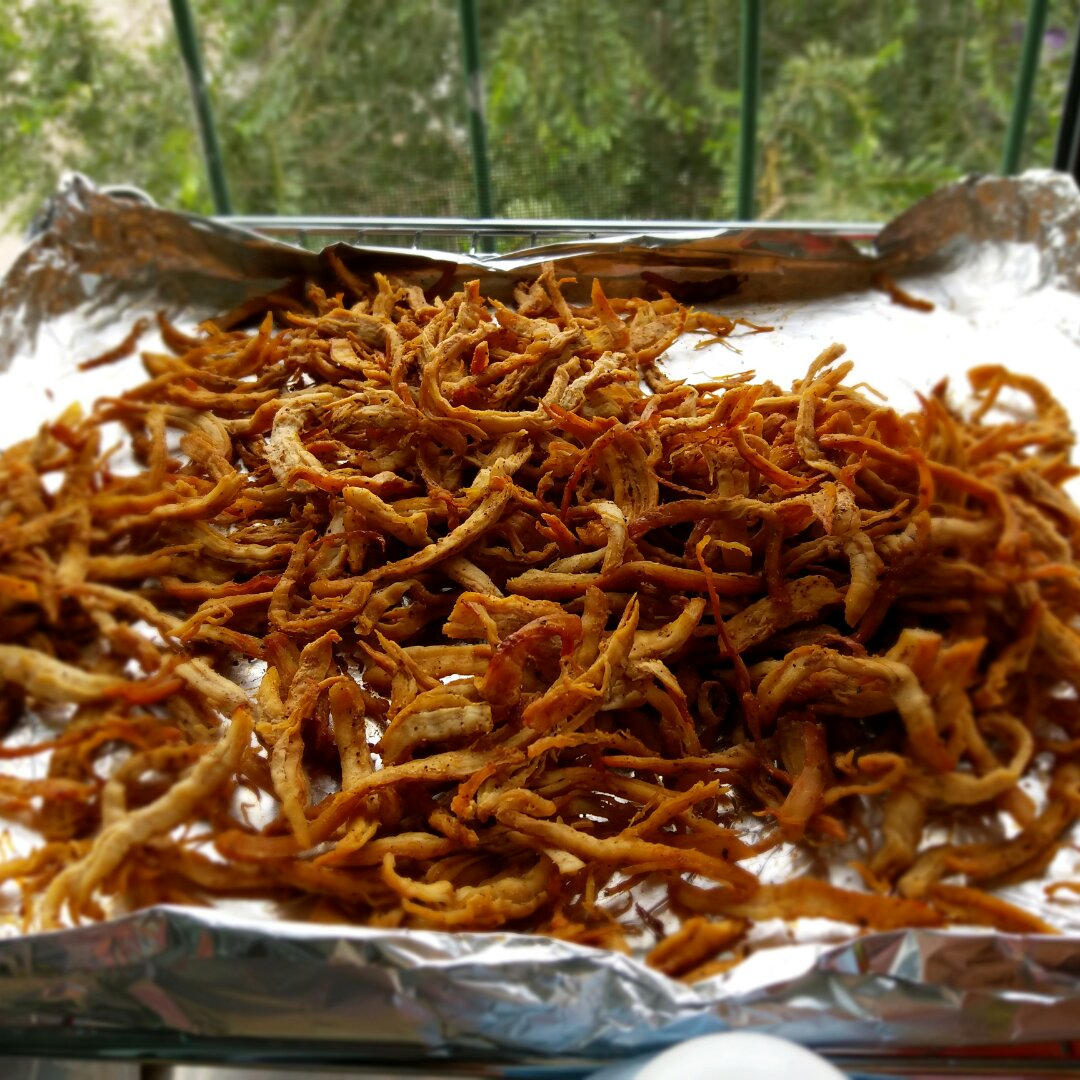 烤鸡丝——看球下酒万能小吃