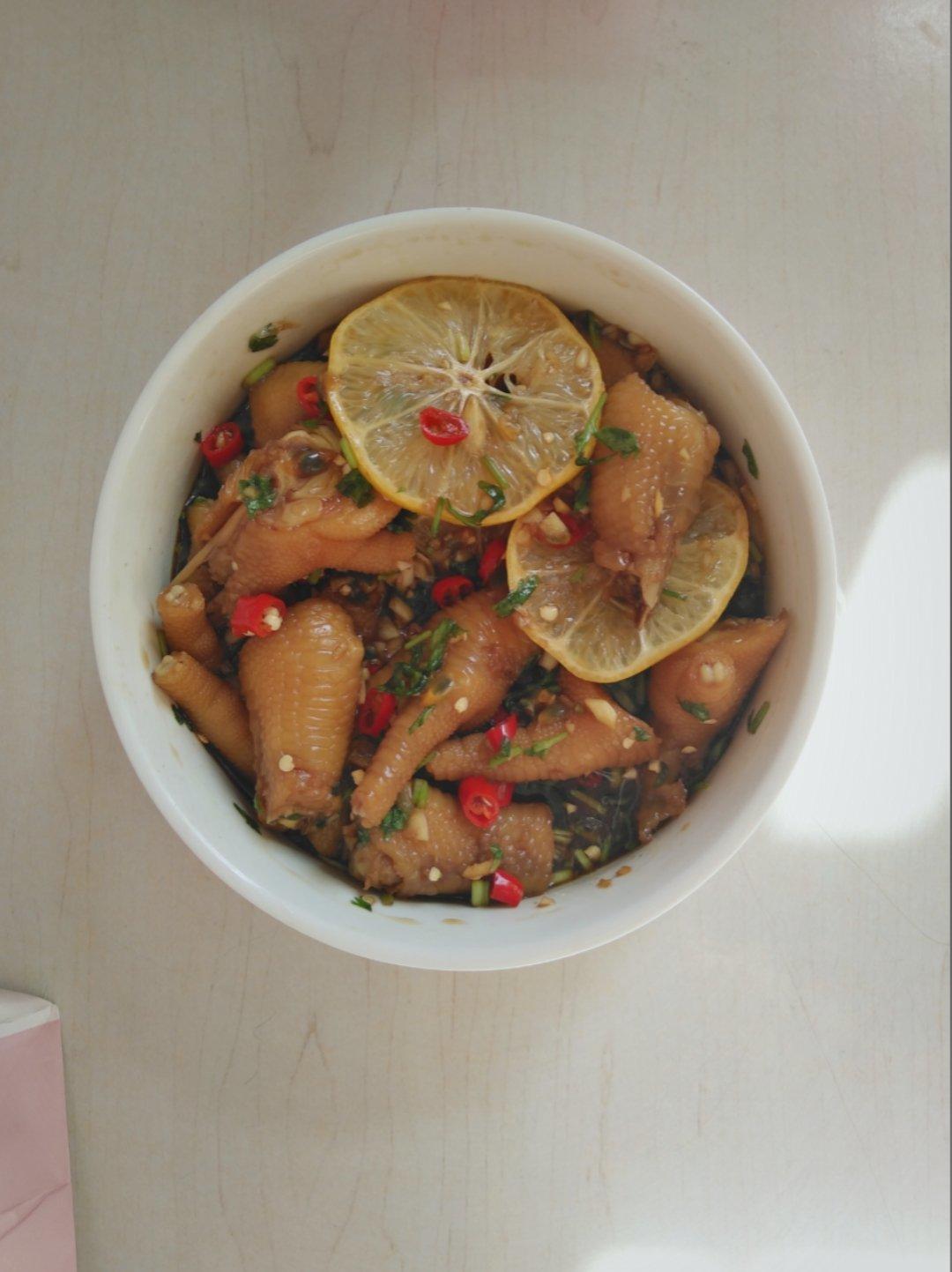 超好吃的🍋酸辣凤爪