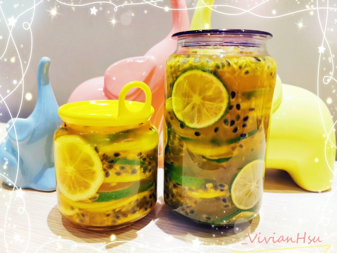 蜂蜜柠檬百香果蜜