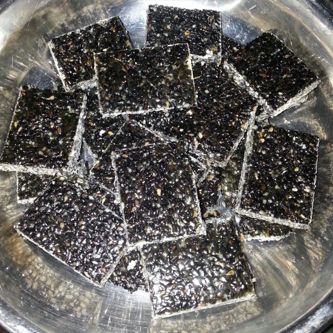 黑芝麻糖