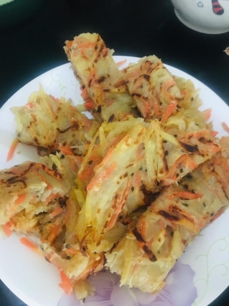 适合孩子吃的土豆胡萝卜饼