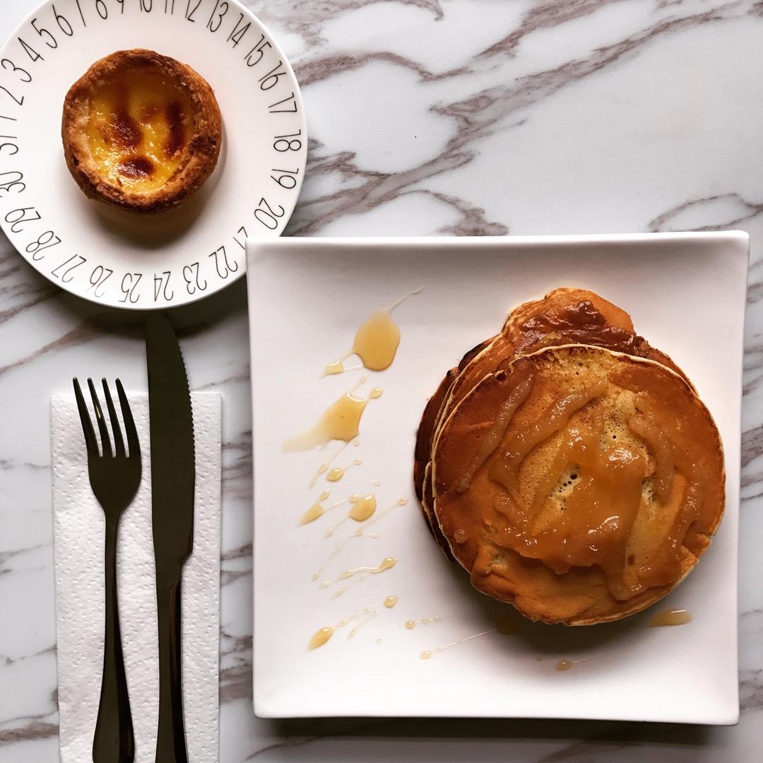 乳清松饼「消耗乳清」