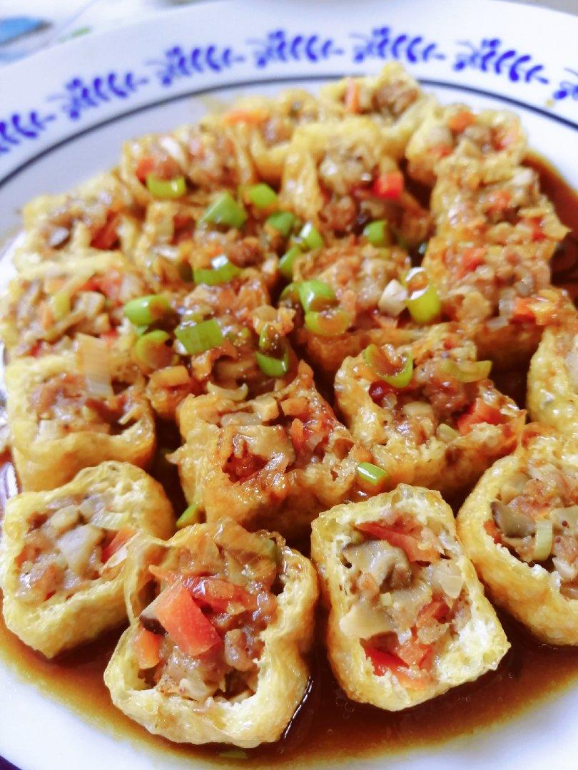 油豆泡塞肉