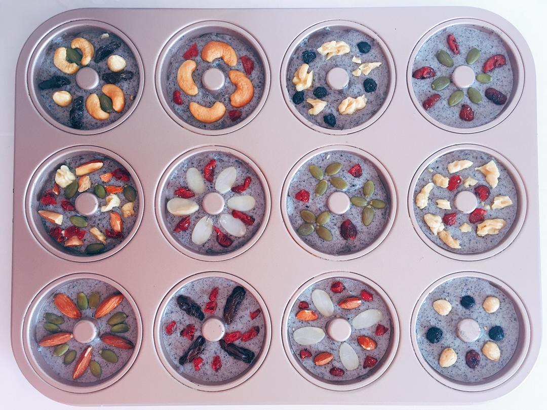 奶香黑芝麻发糕