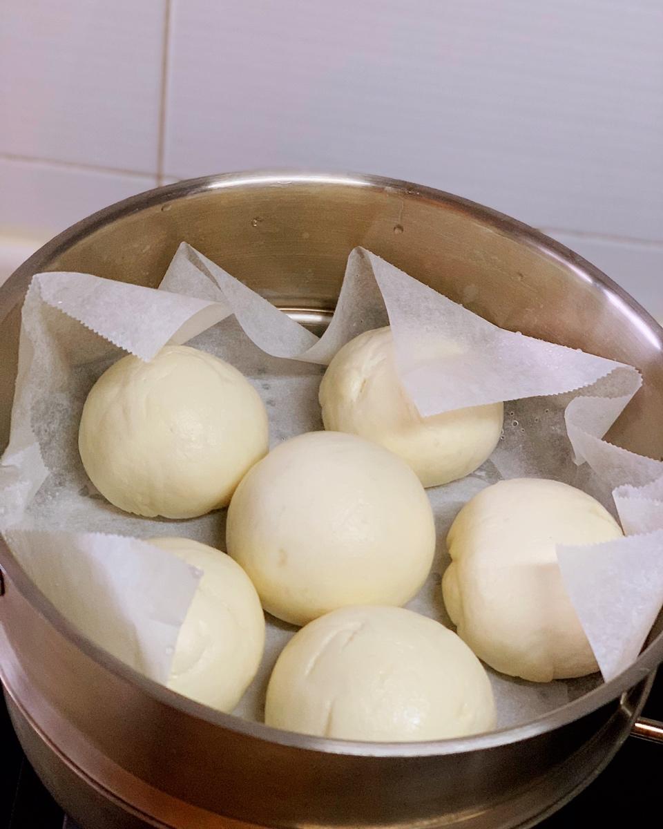 纯手工奶香馒头【无泡打粉，无添加】