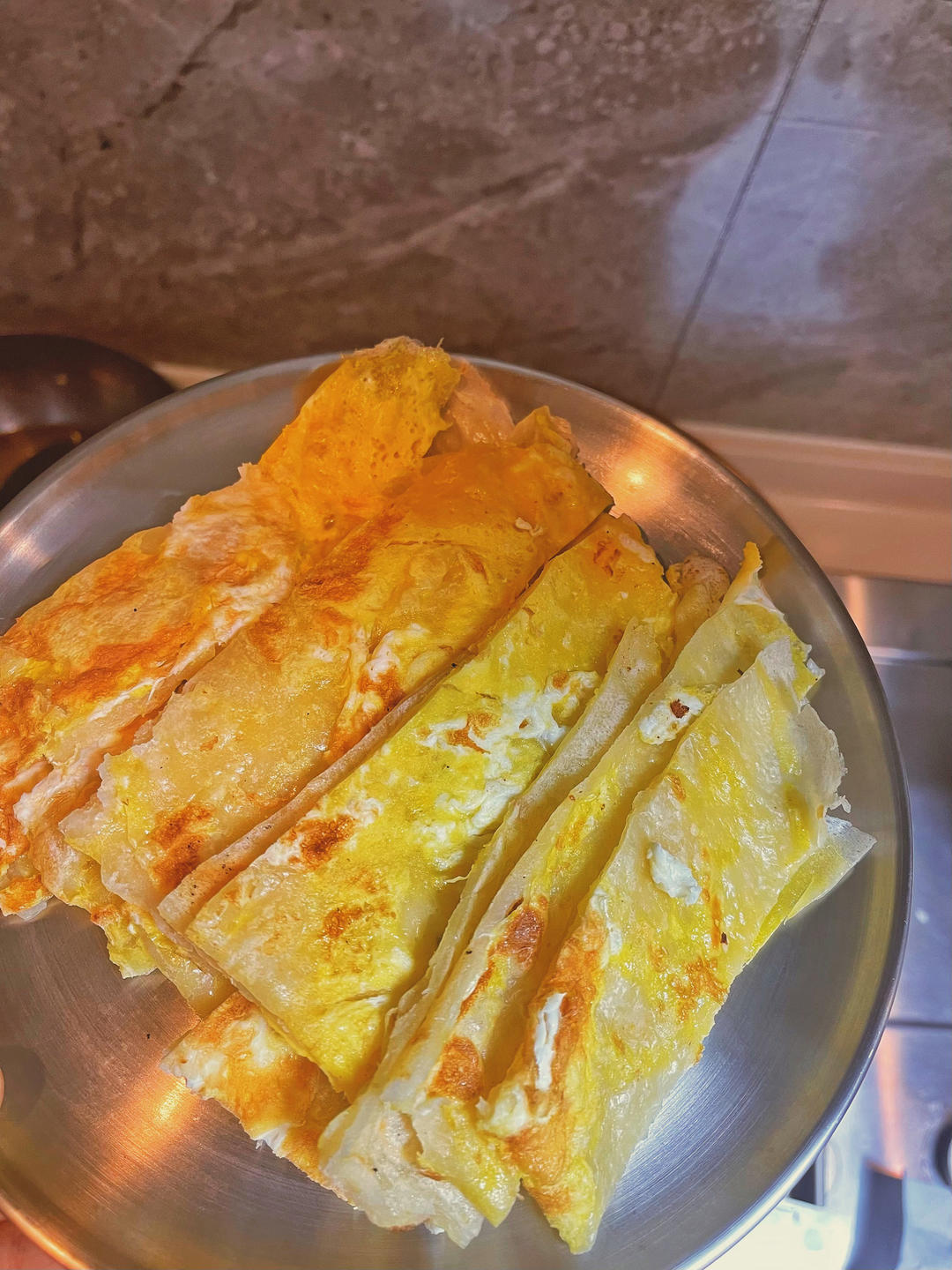 简单快手蔬菜鸡蛋煎饼