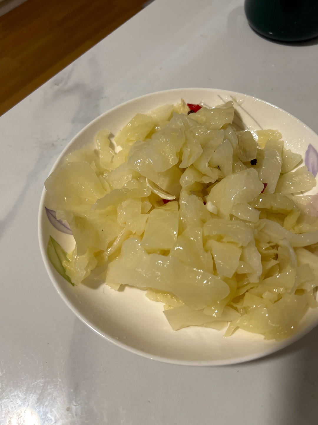 轻食凉拌圆白菜