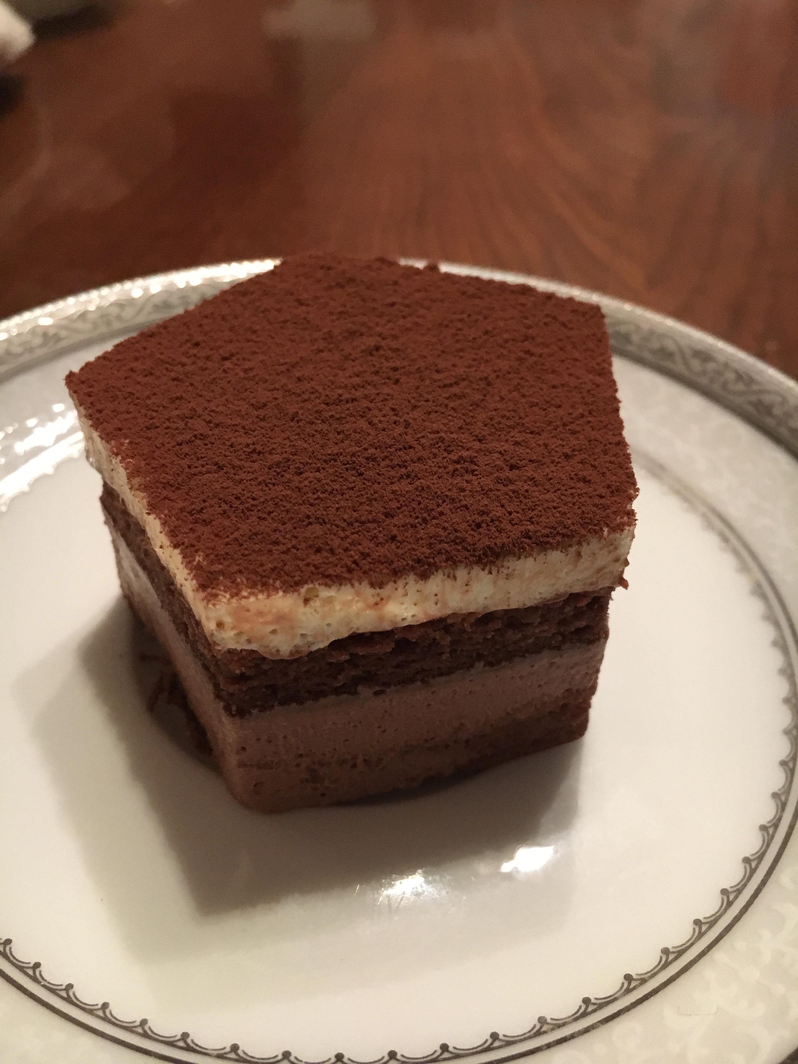 轻奢派—榛香巧克力马斯卡彭慕斯蛋糕的做法