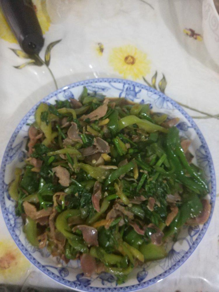小炒鸡胗