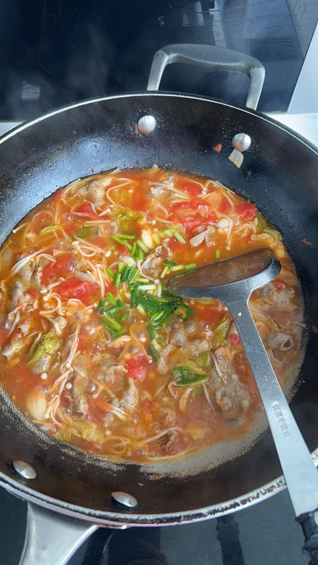 无敌下饭的番茄金针菇肥牛‼️做法简单0失败