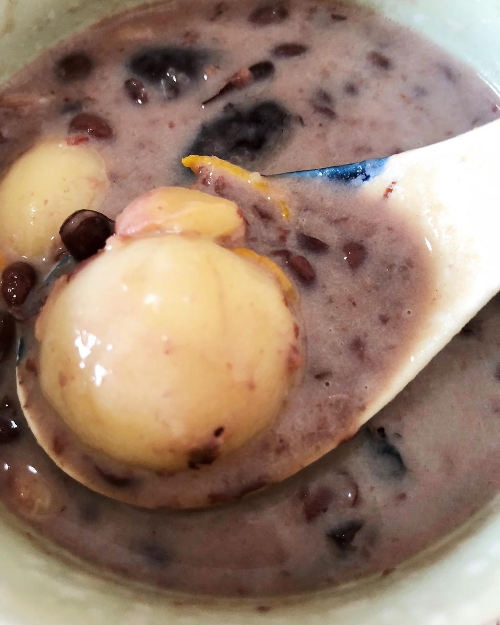 红豆牛奶