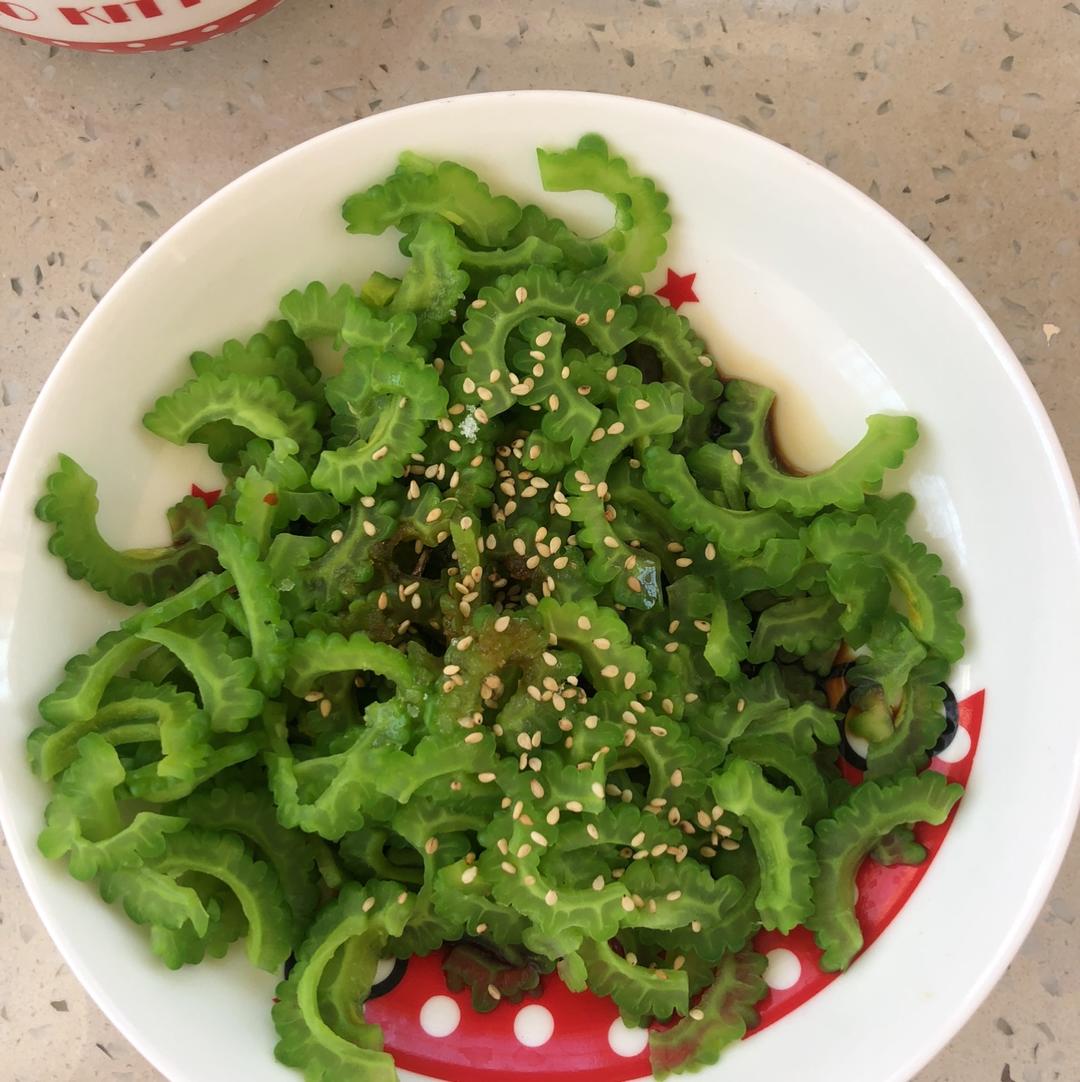 凉拌苦瓜