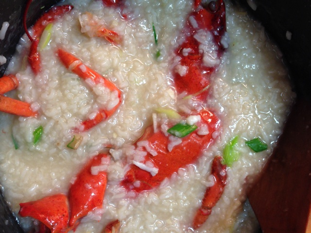 【曼食慢语】龙虾两吃——清蒸龙虾和龙虾粥