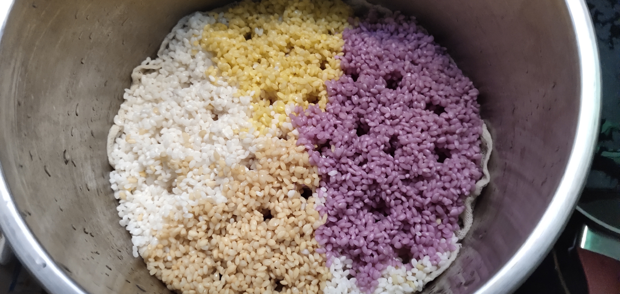 彩色糯米饭的做法 步骤7