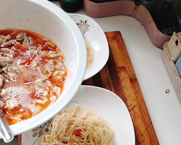 番茄水煮肉片(宝宝版)的做法 步骤10