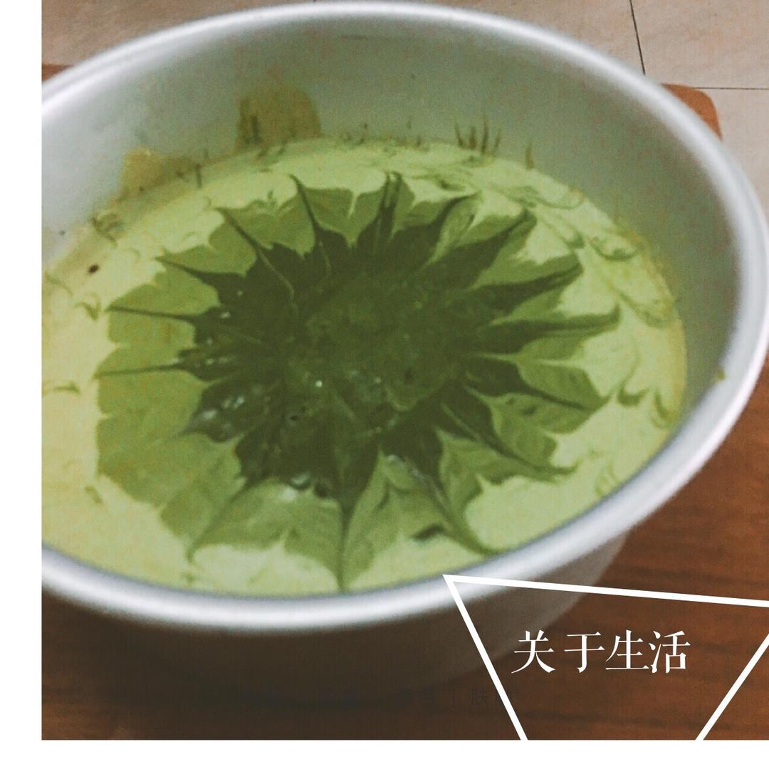 渐变抹茶慕斯蛋糕：我Amanda带着既美又作的抹茶甜点又来了！【曼食慢语】