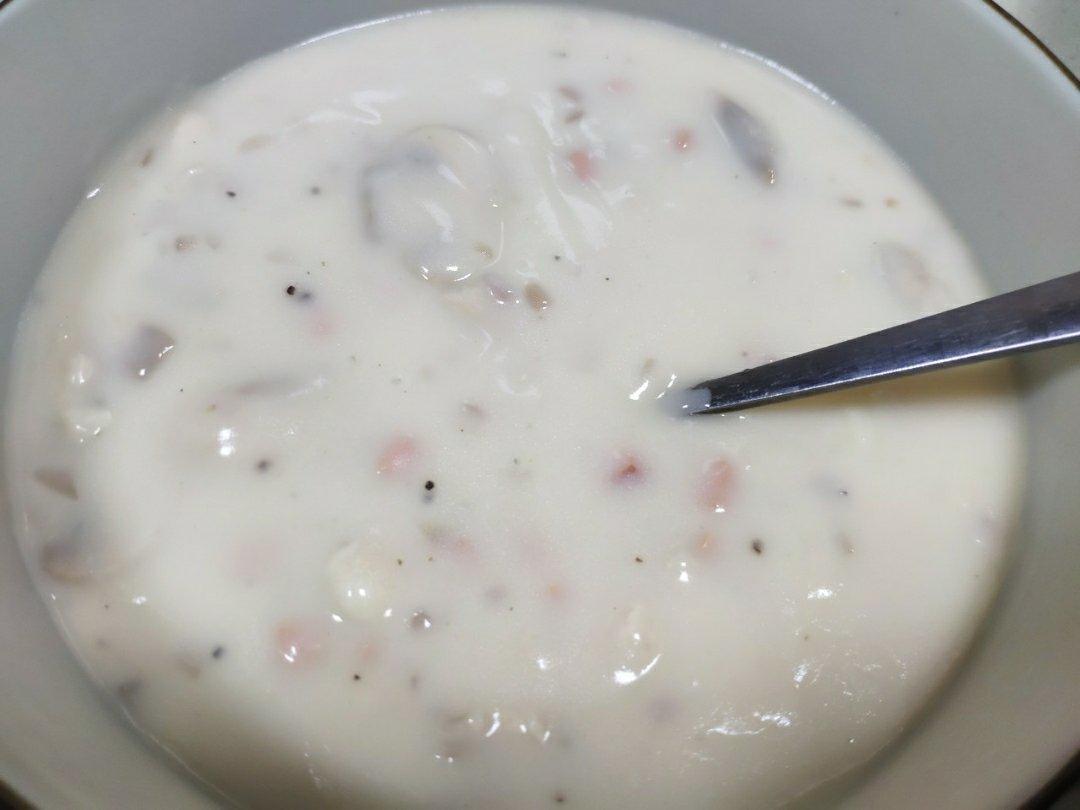 奶油鸡茸蘑菇汤（必胜客同款）