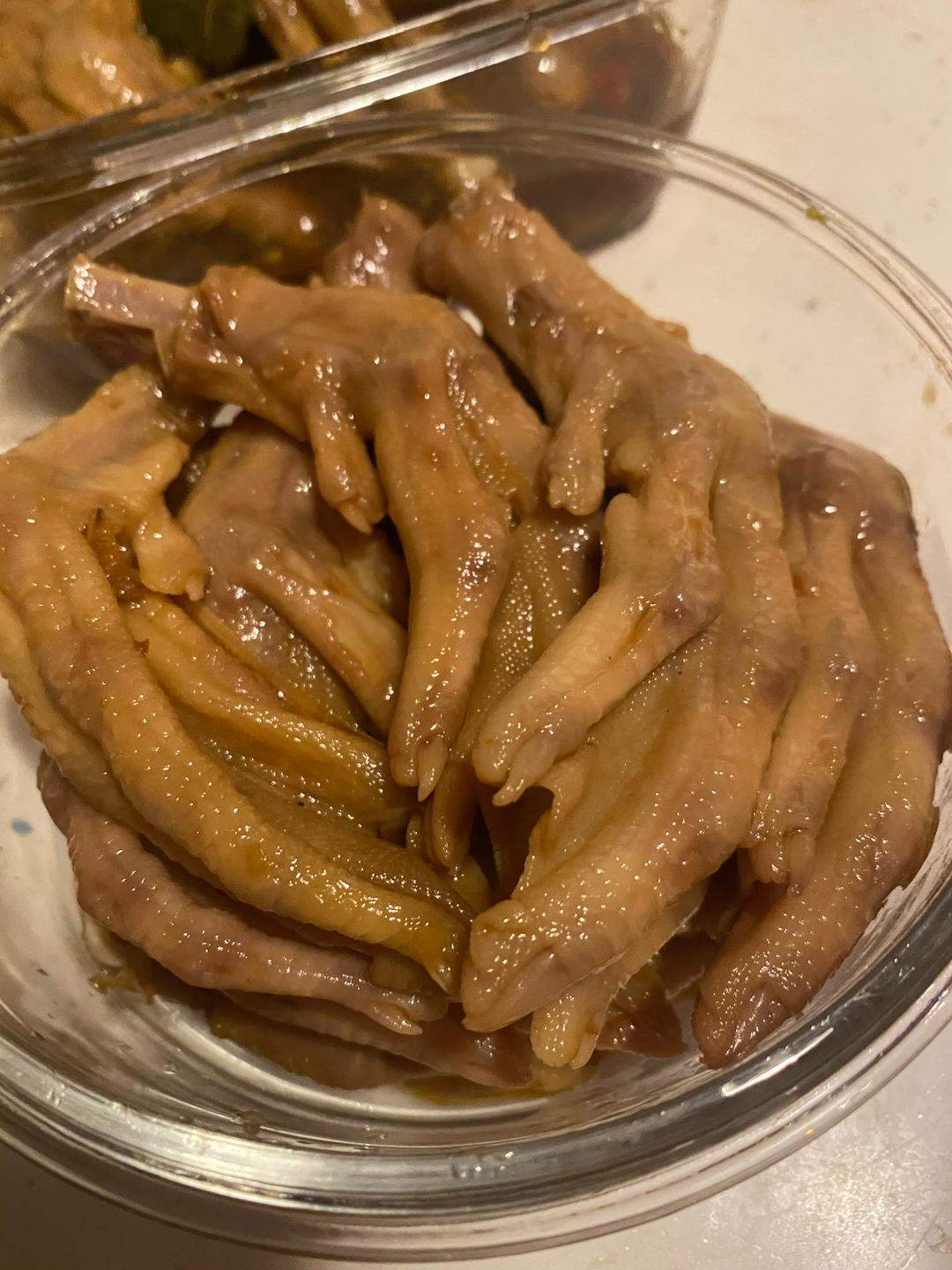 卤鸭掌不好吃你打我