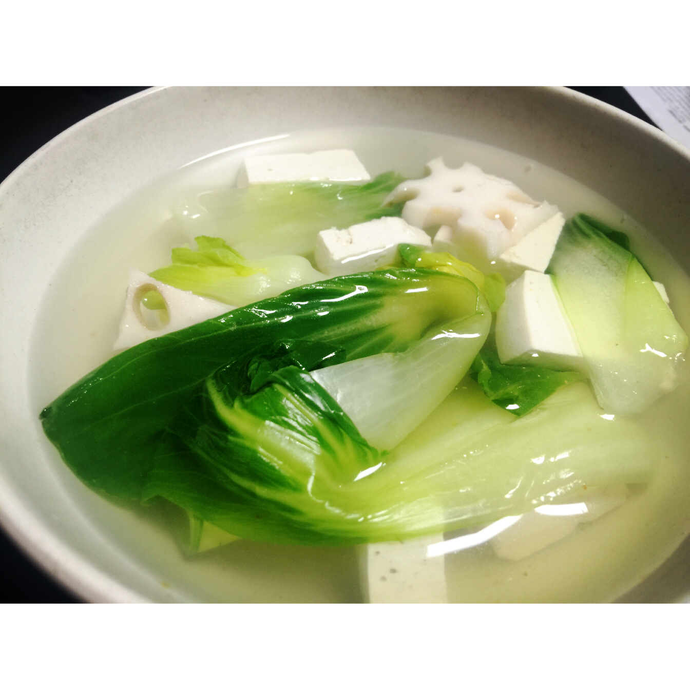 【小白菜豆腐清汤图片大全-味道大爆炸的小白菜豆腐清汤图片】 _下