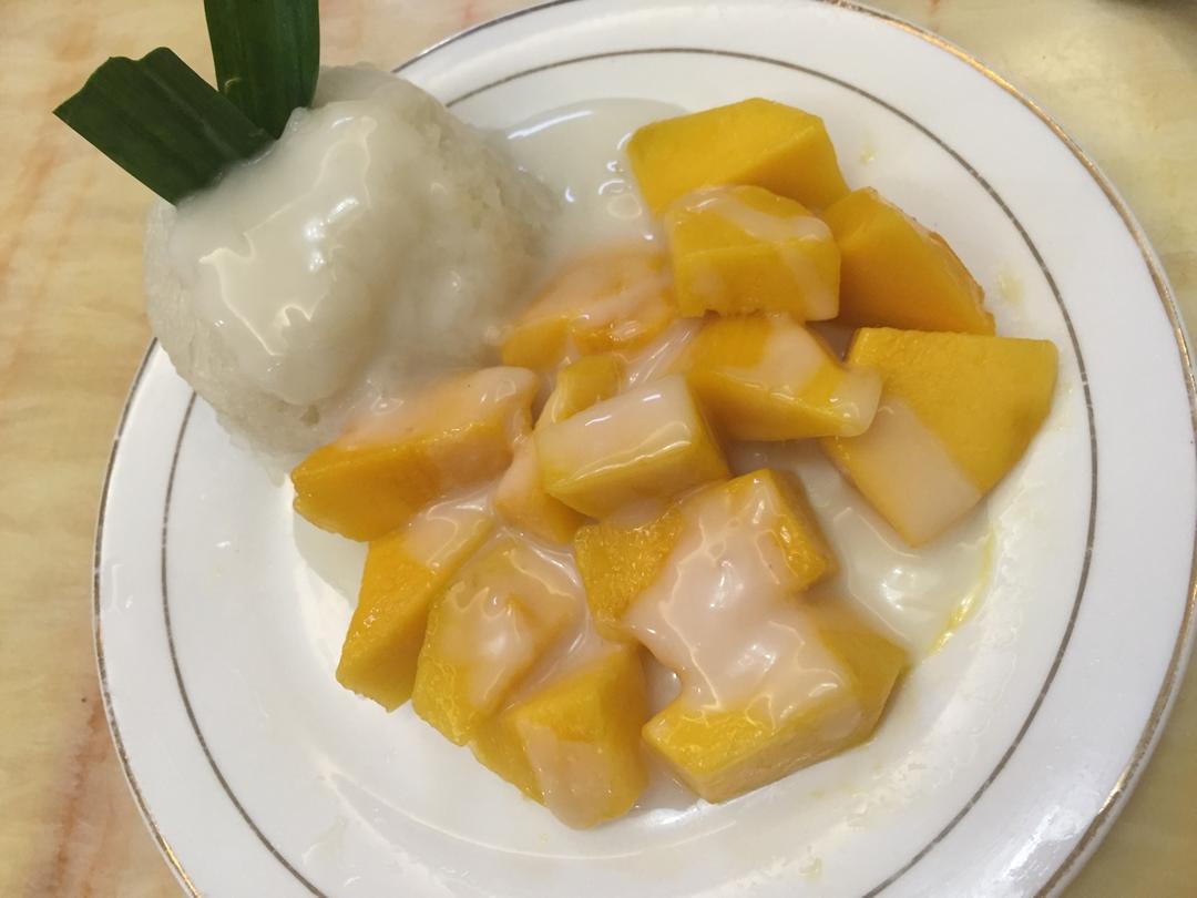 翻滚吧大厨—泰式芒果糯米饭厨<Coconut Sticky Rice with Mango>