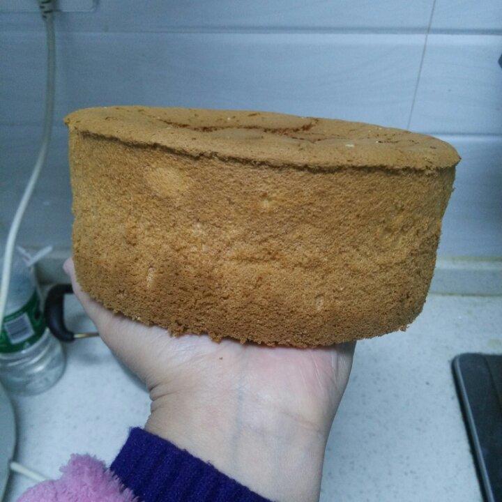 6寸戚风蛋糕（2蛋）