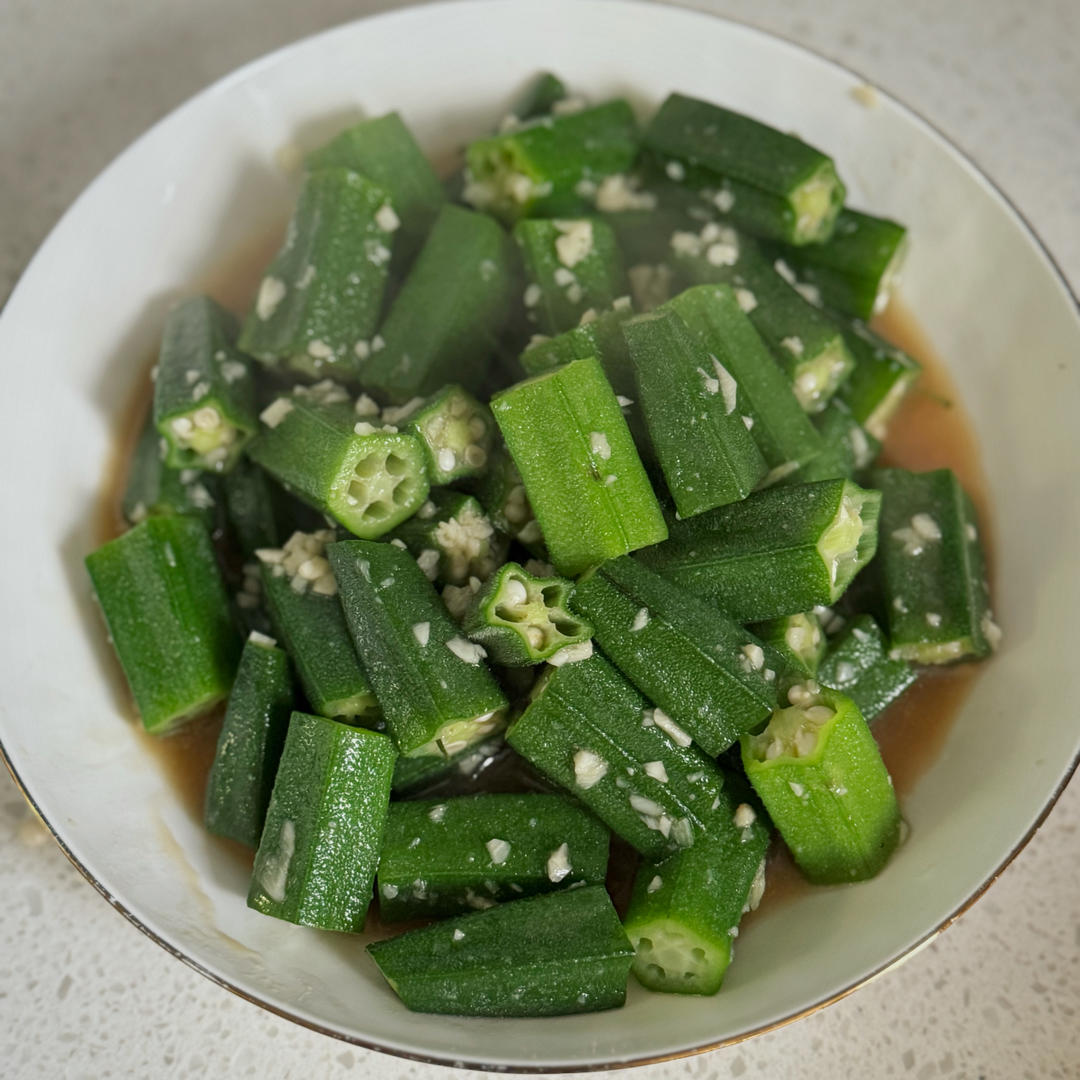 蚝油秋葵