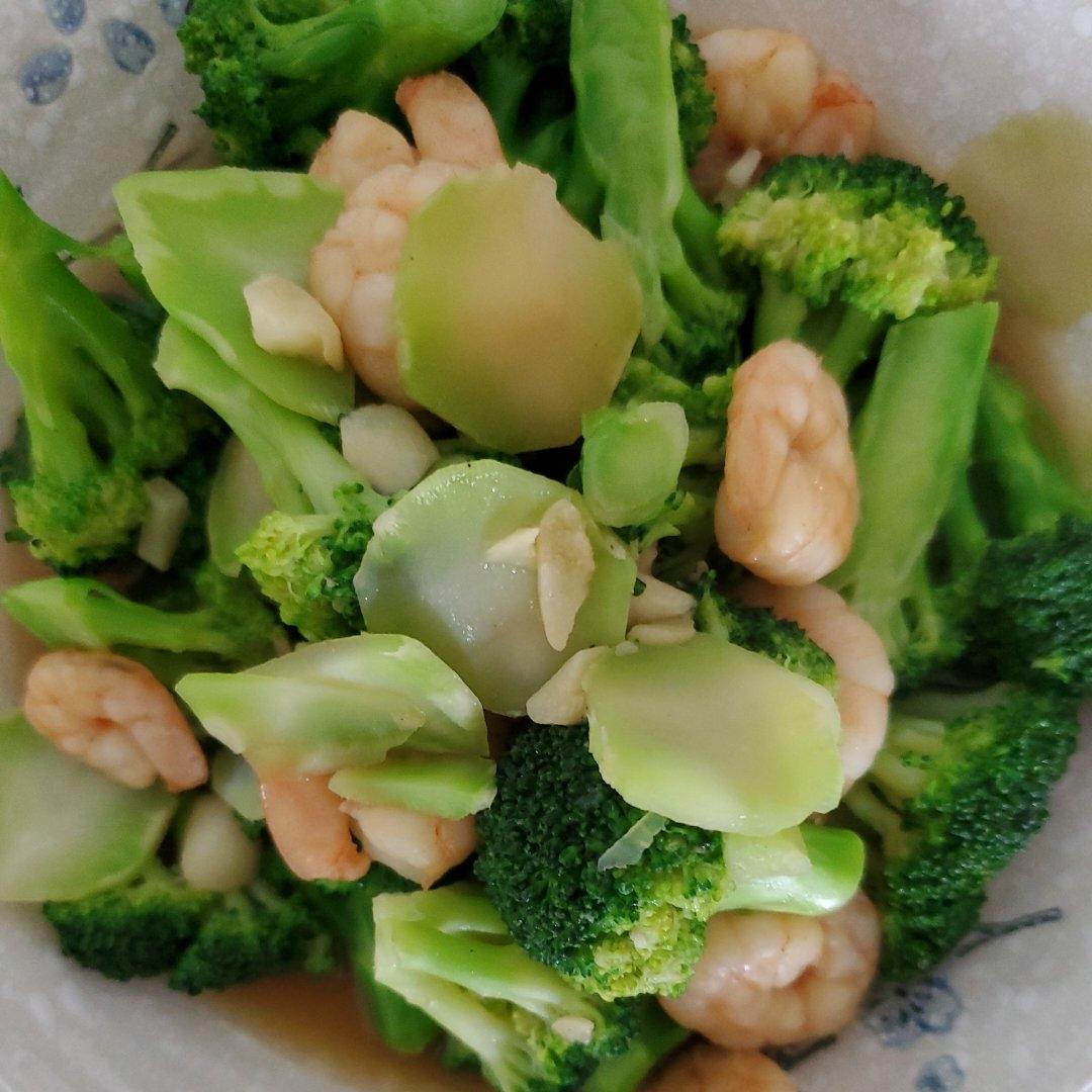 西兰花炒虾仁🍤