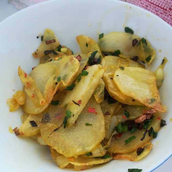 干锅土豆片
