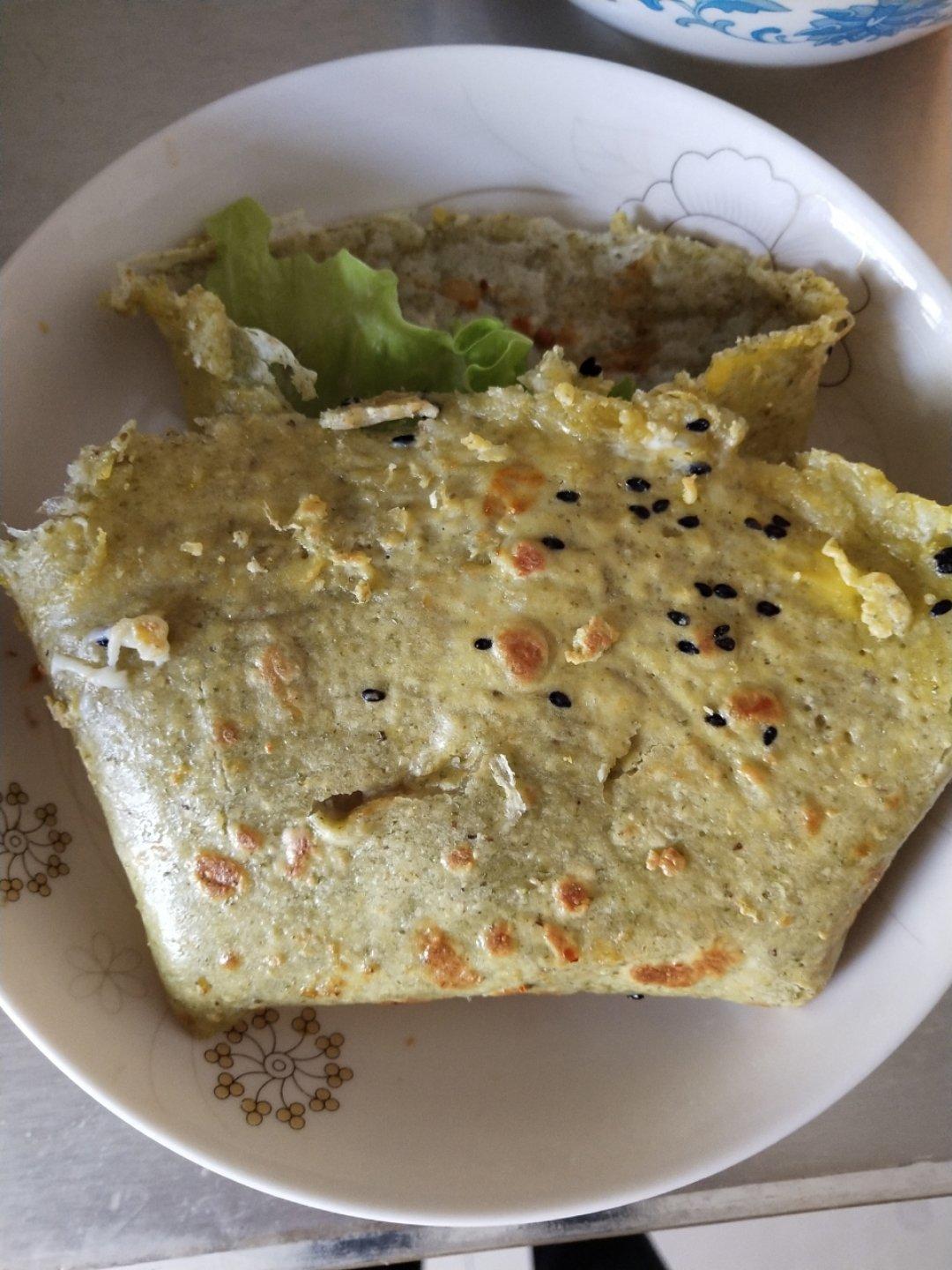 绿豆面煎饼果子(电饼铛)