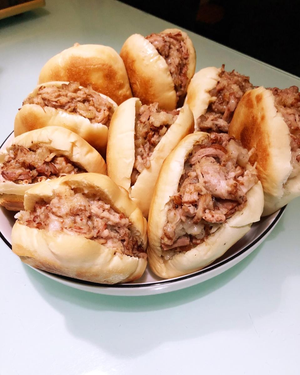 jenniye做的肉夹馍(白吉馍的制作)