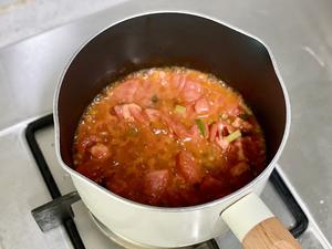 西红柿珍珠疙瘩汤，老少皆宜，拯救夏季没胃口的做法 步骤5