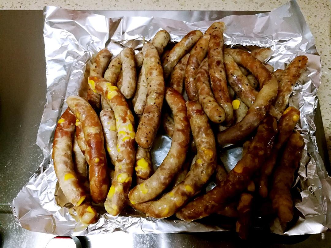 秘制黑胡椒风味脆皮肠