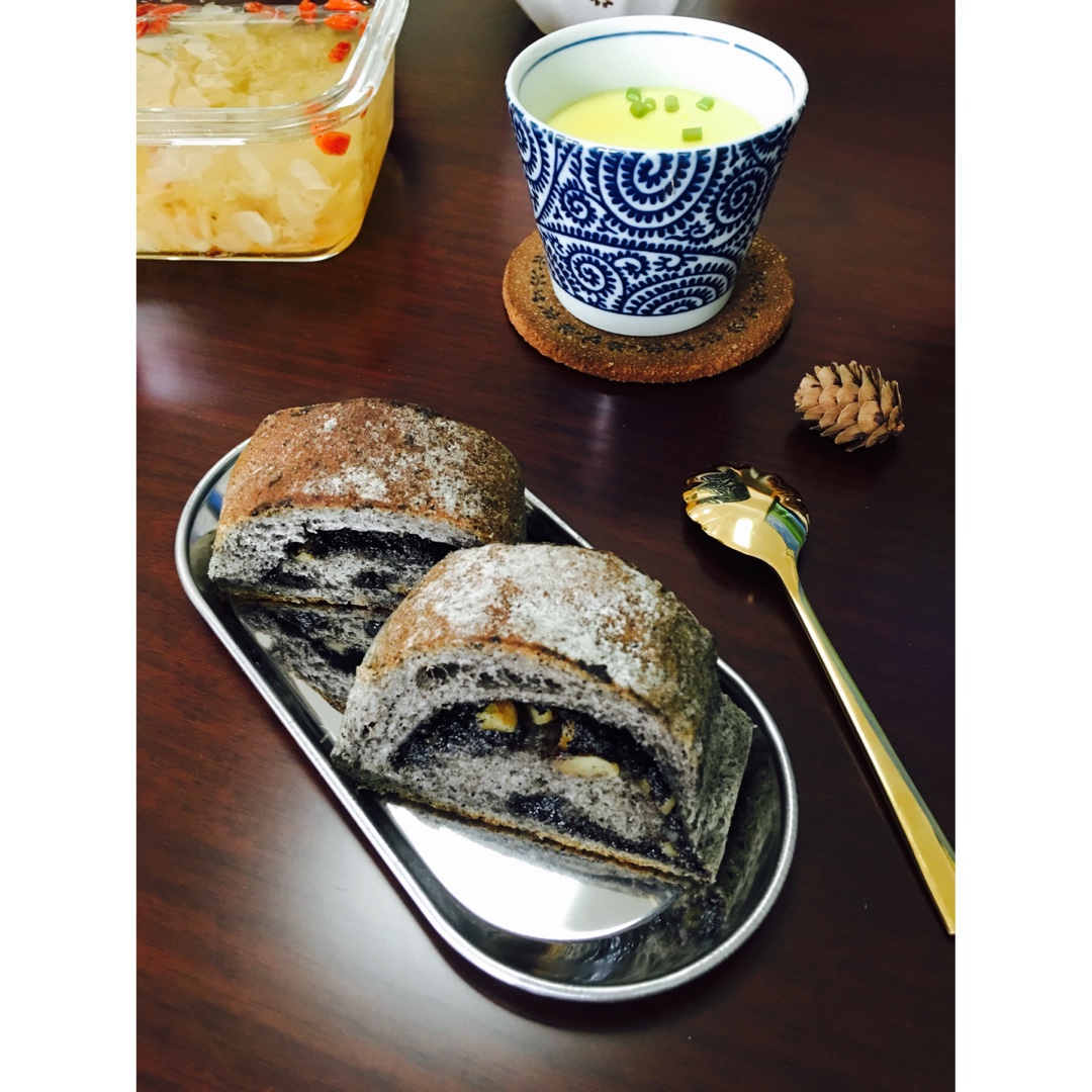 仿85度C家黑谷物核果（中种法）