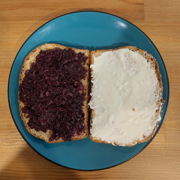 紫米奶酪三明治