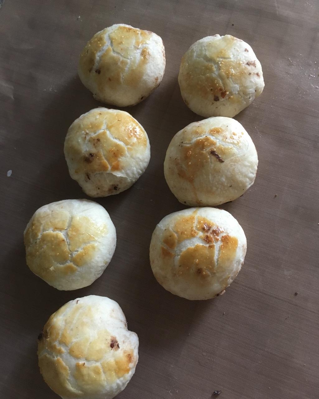 酥皮绿豆饼   酥得掉渣渣