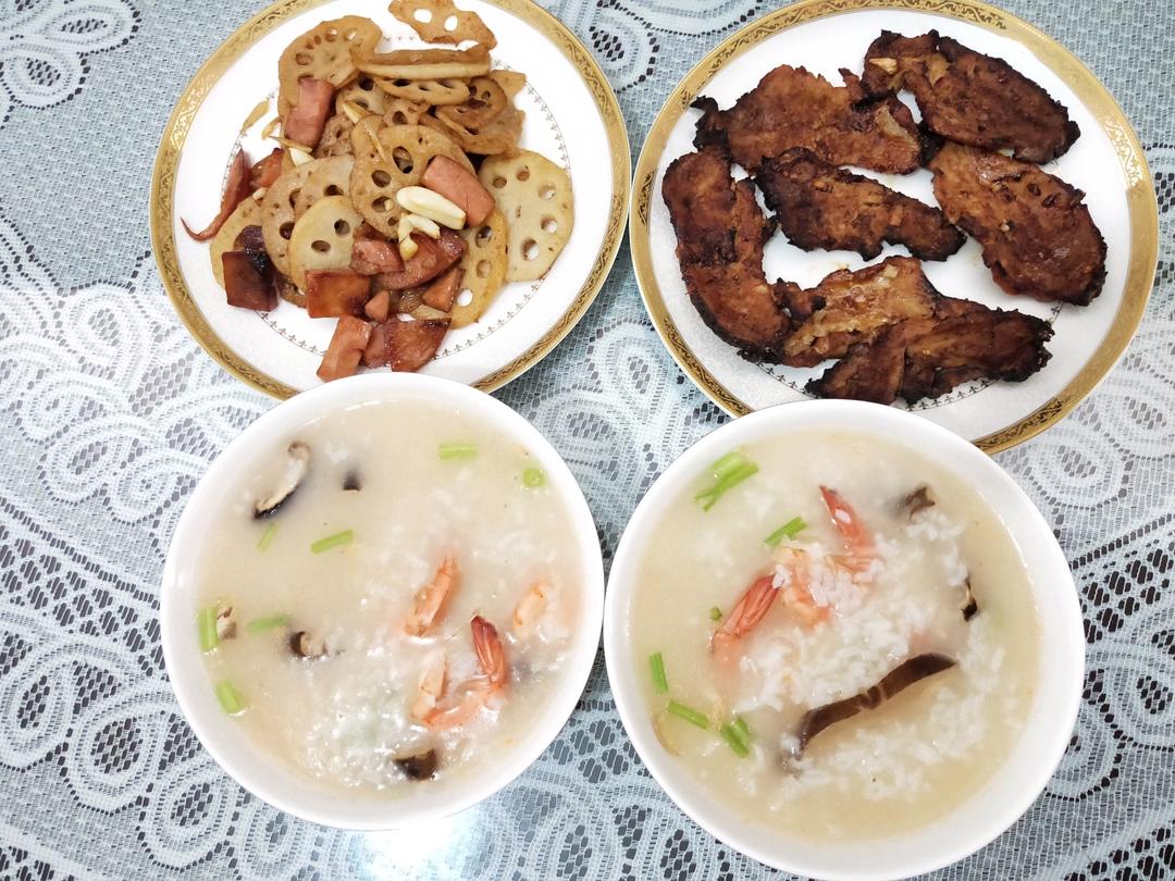 孜然藕片火腿肠