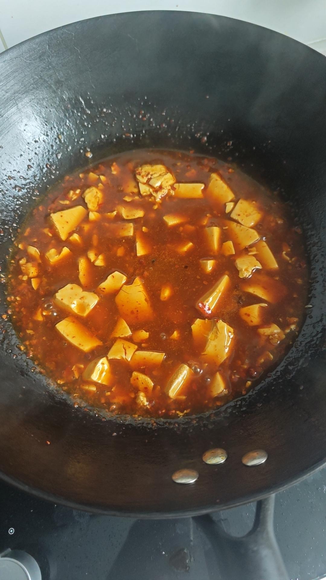 简单易学的下饭菜麻婆豆腐（素版）