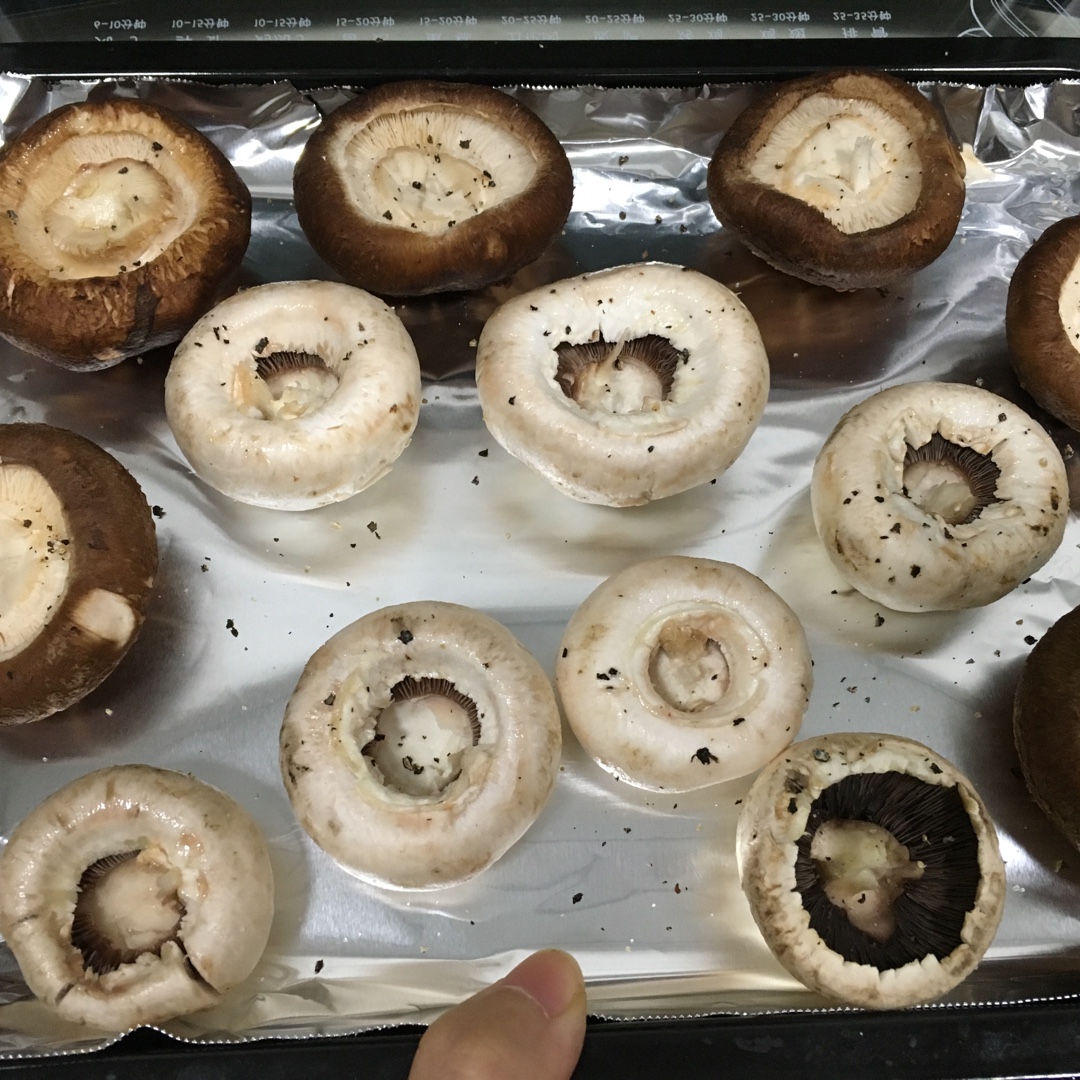 烤蘑菇
