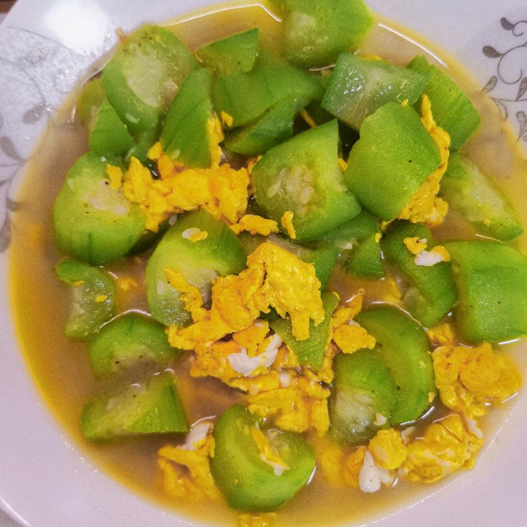 丝瓜鸡蛋