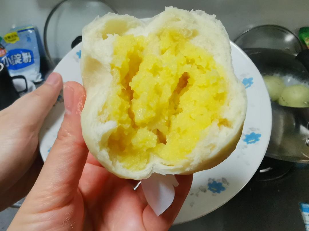 奶黄馅儿和奶黄包