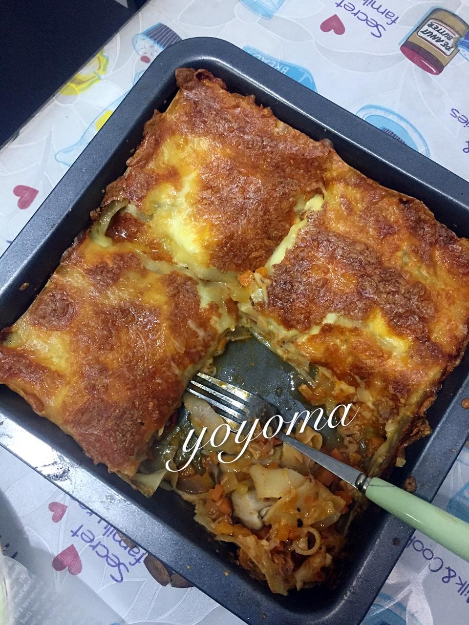 简易版意式肉酱千层面