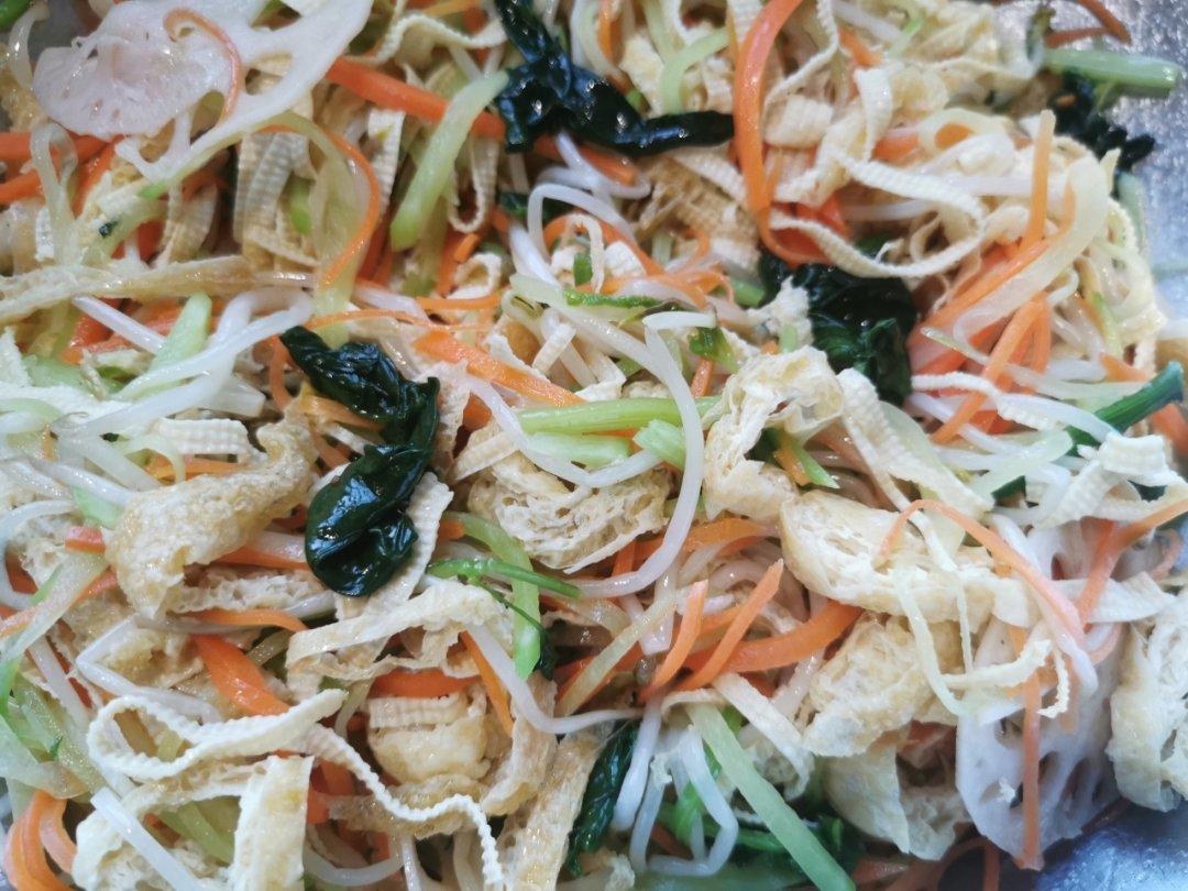 【素】十样菜--老南京什锦菜-南京人过年的餐桌必备