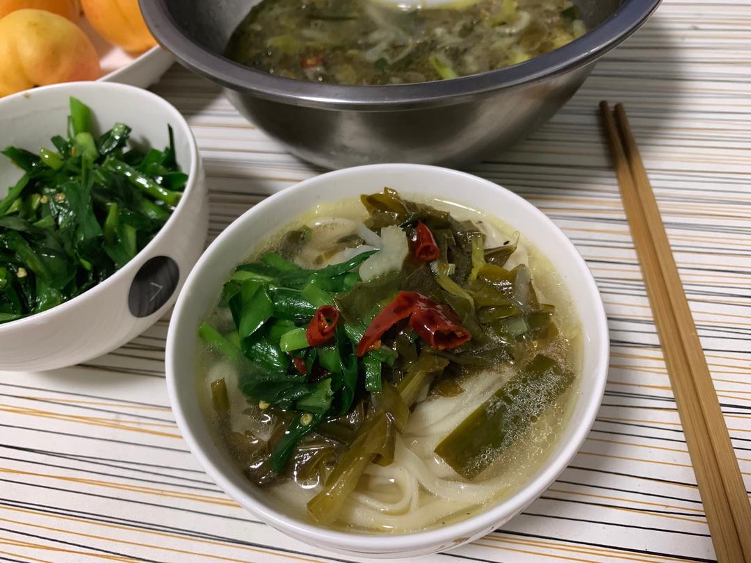 天水浆水面的做法